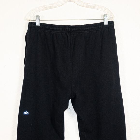 Alo Yoga Men's Black Jogger Sweatpants French terry fits 32waist - Picture 7 of 10